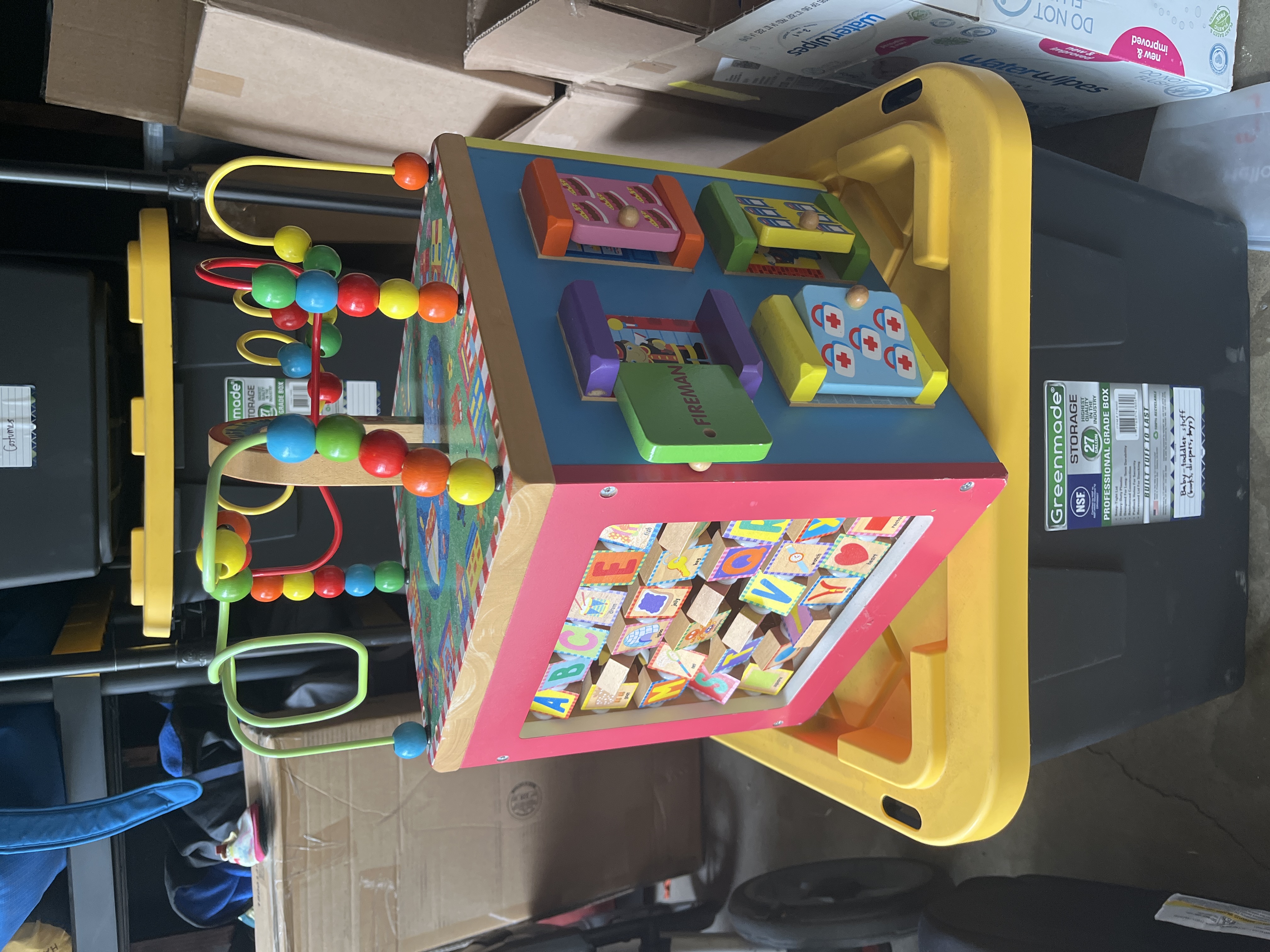 My Busy Town Wooden Activity Cube Bead Maze — photo 2
