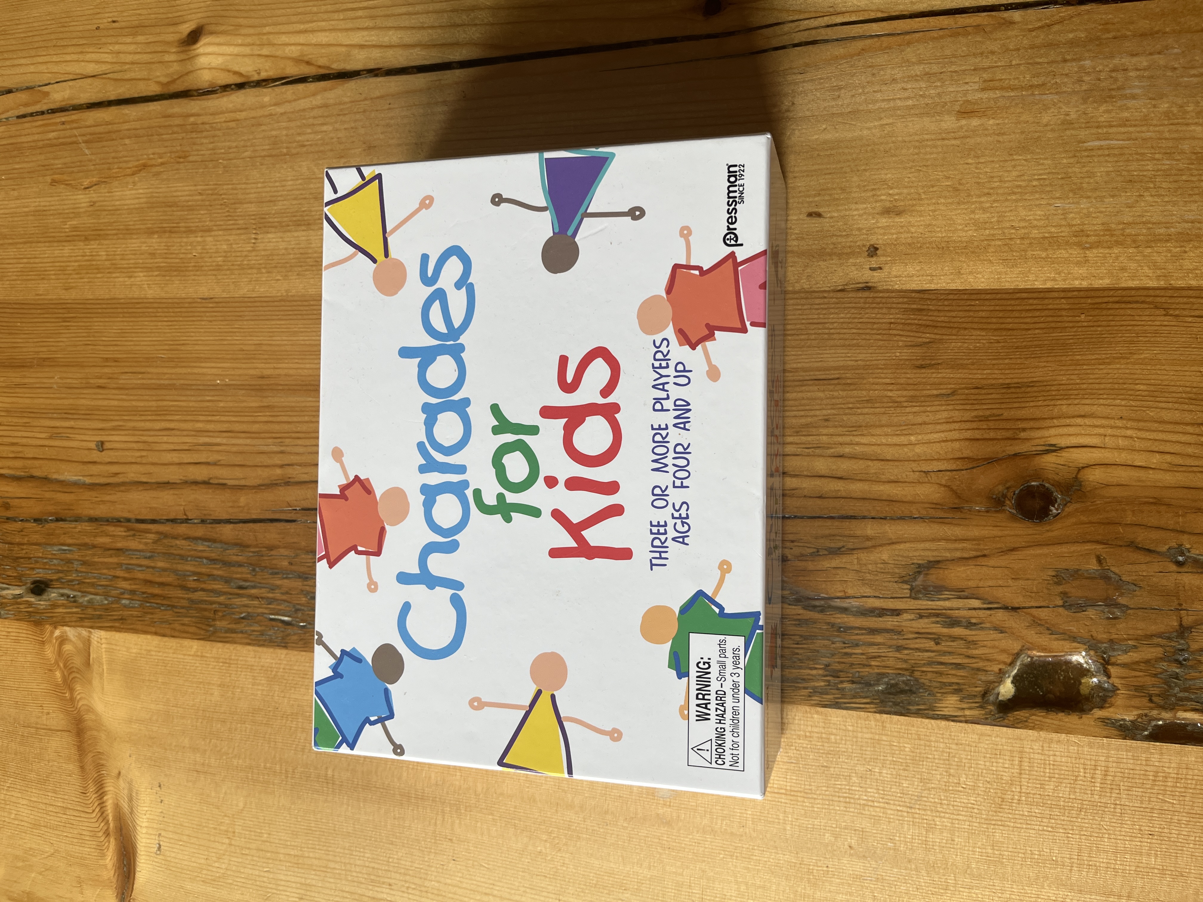 Pressman Charades for Kids Family Party Game